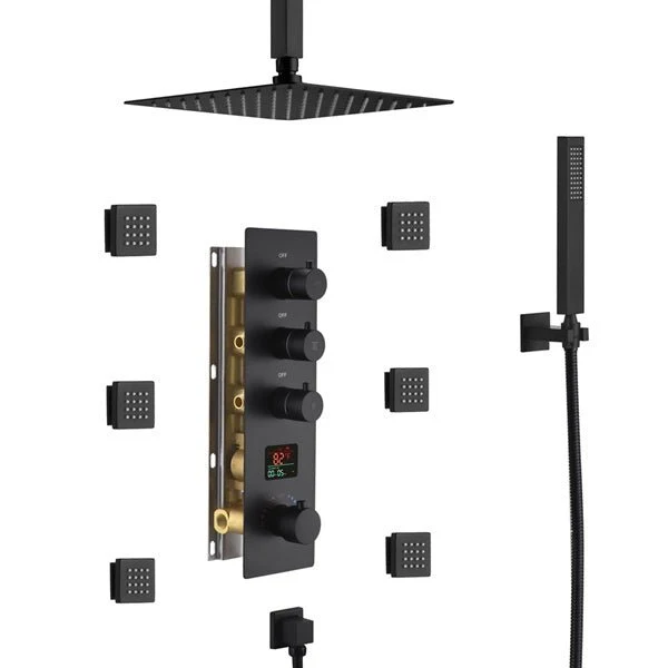 10" Thermostatic Digital Shower System By Cascada Showers - Image 7
