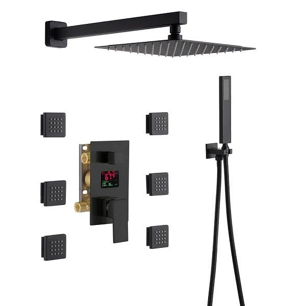 12" Cascada Garda Digital Shower System