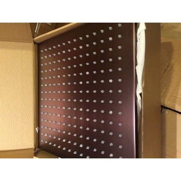12" Square Rainfall LED Shower Head - Image 12
