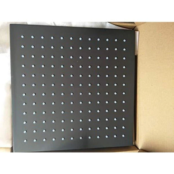 12" Square Rainfall LED Shower Head - Image 13