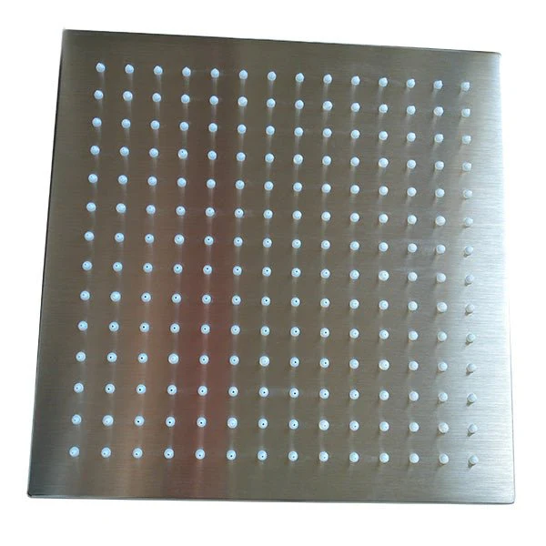 12" Square Rainfall LED Shower Head - Image 6