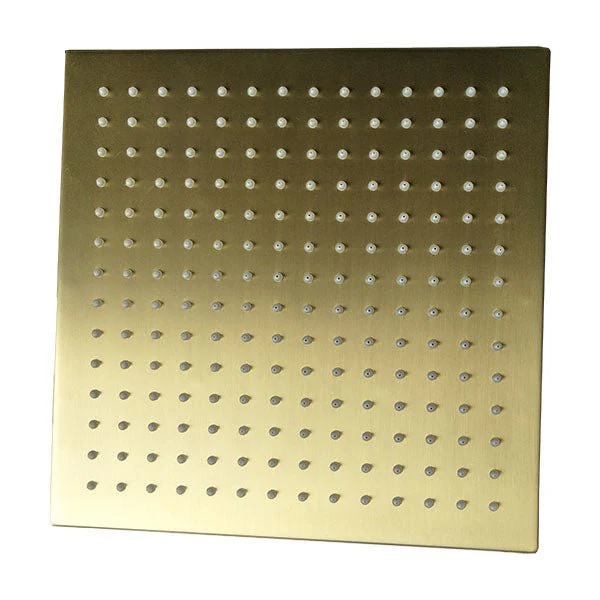 12" Square Rainfall LED Shower Head - Image 8