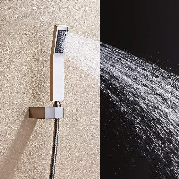 12"x24" Rainfall LED Shower Set Double-Function Valve - Image 5