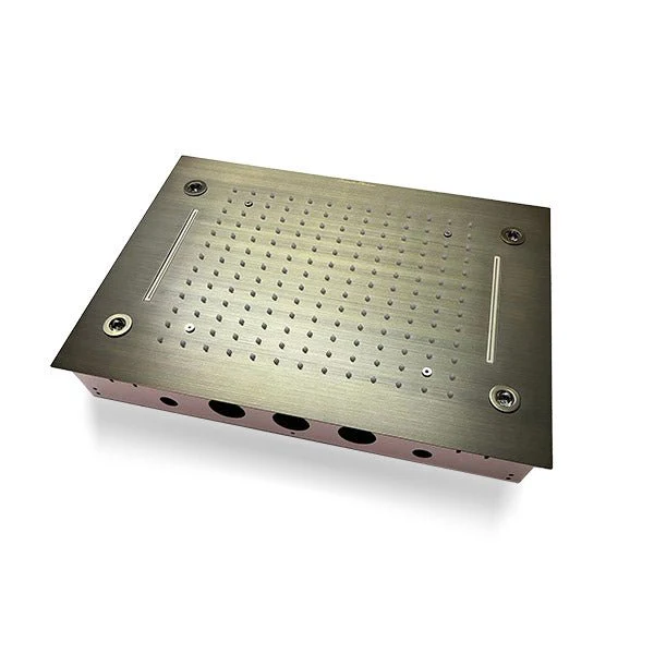 14"x20" recessed rainfall /waterfall LED shower head - Image 15