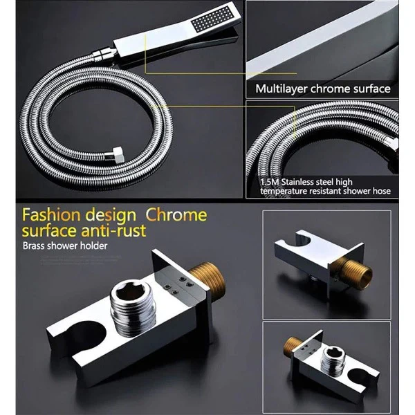 14"x20" Recessed LED Shower Set with Remote - Image 4