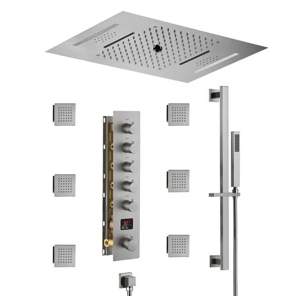 15"x23" Milan LED Music Shower System By Cascada Showers - Image 9