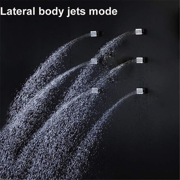 15"x28" Cascada Vaticano LED Shower System – Rain & Body Jets - Image 3