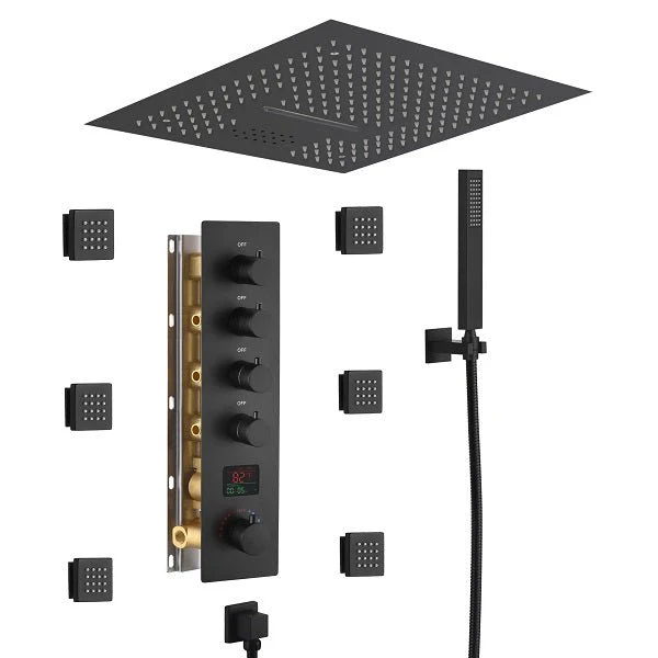 16" Siena Digital Rainfall LED Shower System By Cascada Showers - Image 6