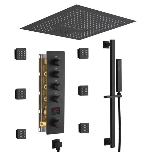 16" Turin Digital Rainfall LED music Shower System by Cascada Showers - Image 8