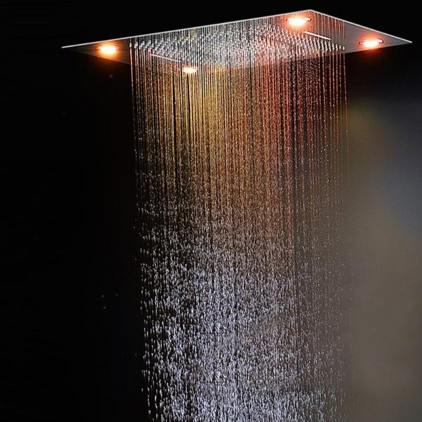 23"x31" Luxurious Classic Design recessed LED shower system built in Bluetooth speaker - Image 21