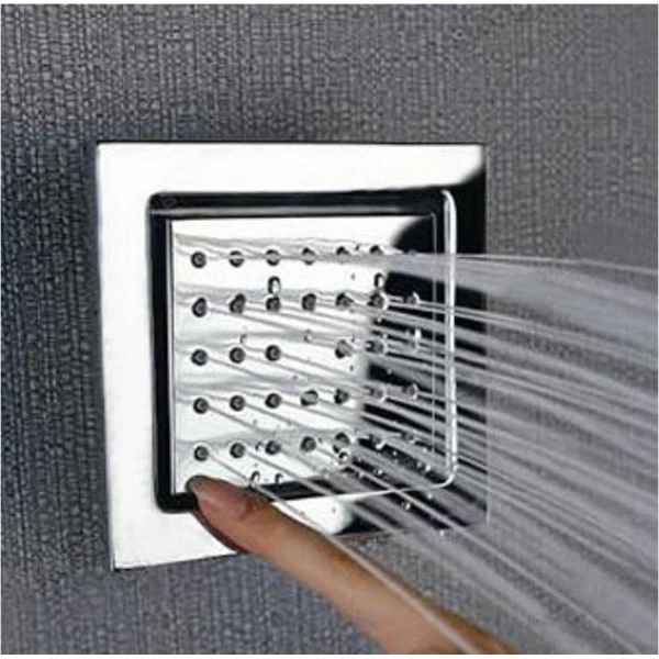23"x31" Luxurious Classic Design recessed LED shower system built in Bluetooth speakers - Image 7