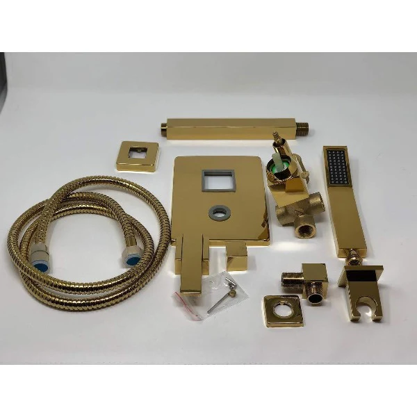 24" Rainfall LED Shower Set Double-Function Valve - Image 12