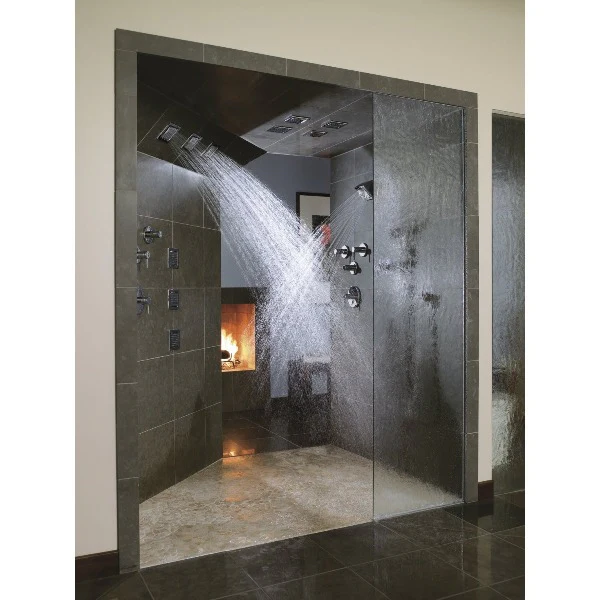 4" Round Body Spray Jets Shower (30-nozzle) by Cascada Showers - Image 5