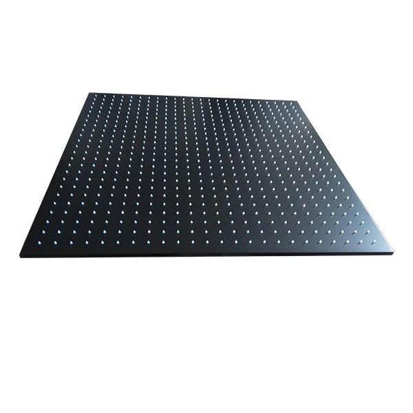 40" Square Ceiling Mount Rainfall LED Shower Head, include Shower Arm - Image 9