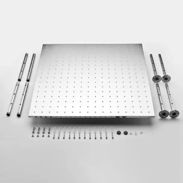 40" Square Ceiling Mount Rainfall Shower Head, include Shower Arm - Image 3