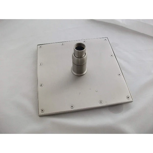 8" Square Rainfall LED Shower Head, include Shower Arm - Image 10
