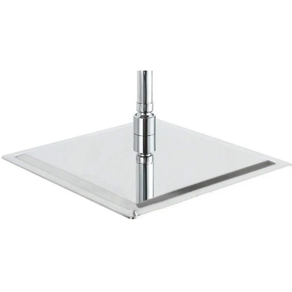 8" Square Rainfall LED Shower Head, include Shower Arm - Image 11