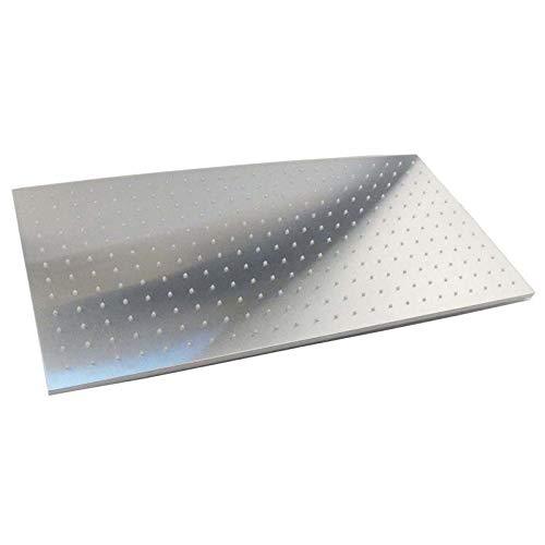 Cascada 8"x16" Stainless Steel Rainfall LED Shower Head - Image 10