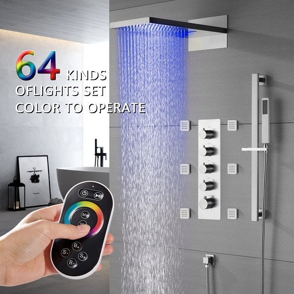 9"x22” Capri Music LED shower system - Image 2