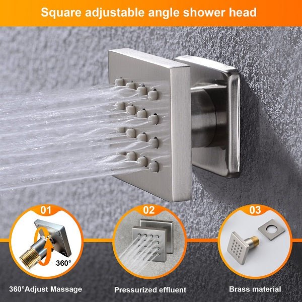 9"x22” Capri Music LED shower system - Image 8