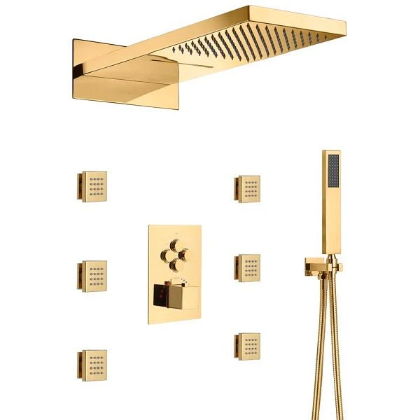 9"x22" Cascada Annecy Shower System