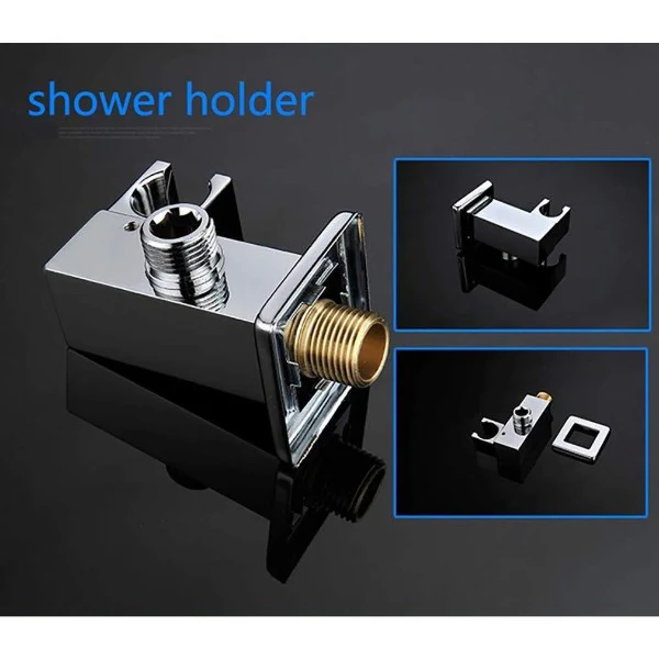 9"x22" Thermostatic Shower System With Automated LED Color Change - Image 9