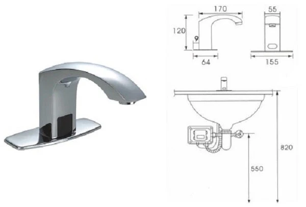 Cascada AquaSense Elite Sensor Faucet - Image 11