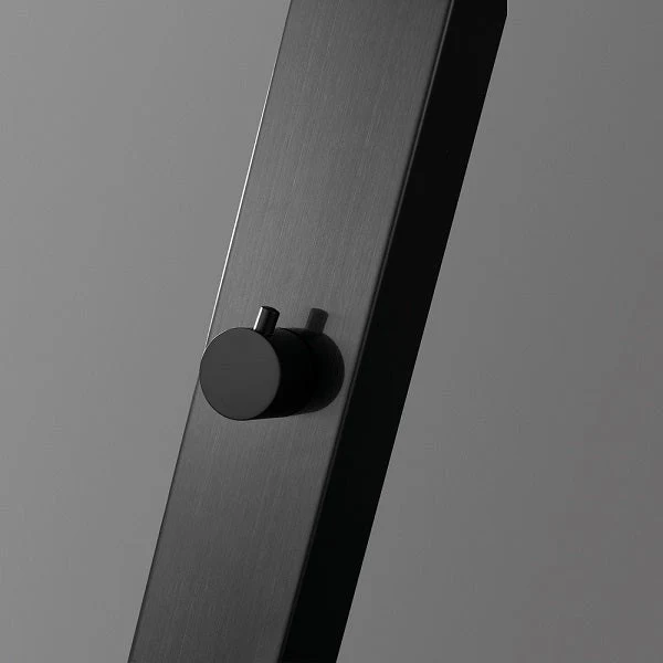 Capri Matt Black Outdoor Shower Panel by Cascada Showers: Transform Your Backyard into a Spa Oasis - Image 3