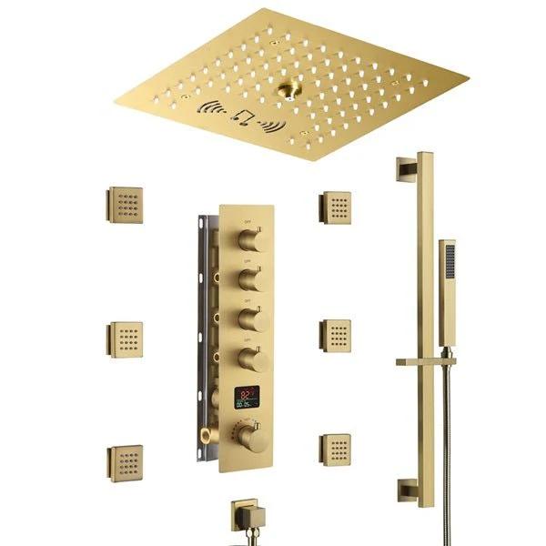 Cascada 12" Turin Digital LED Bluetooth Shower System - Image 10