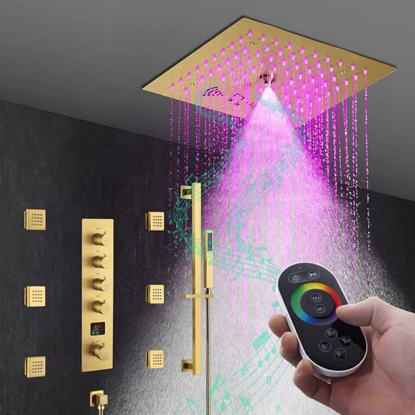 Cascada 12" Turin Digital LED Bluetooth Shower System - Image 2