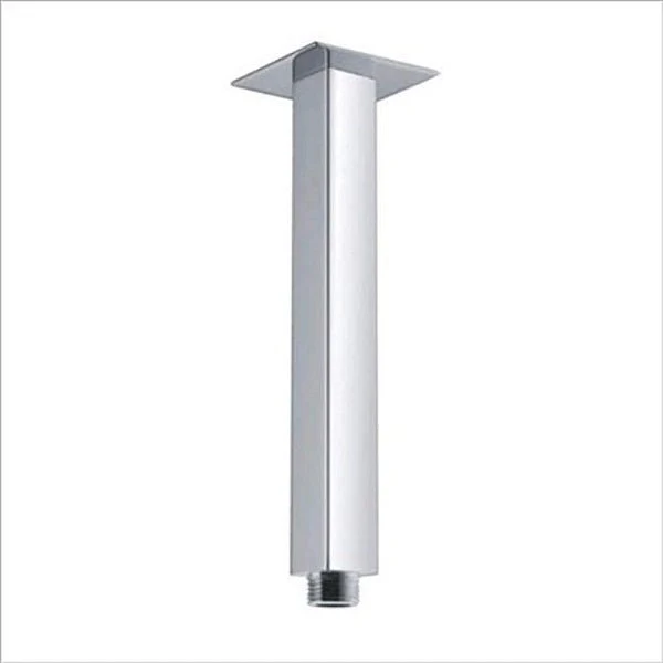 Cascada 16 Inch Ceiling Mount Square Rainfall LED Shower Head, Stainless Steel (include Shower Arm) - Image 4
