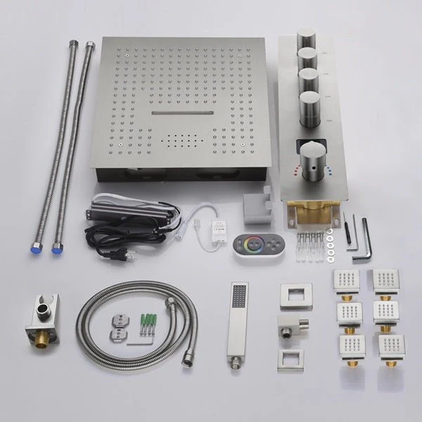Cascada 16" Siena Digital Rainfall LED Shower System - Image 4