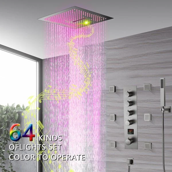 Cascada 16" Siena Digital Rainfall LED Shower System - Image 6