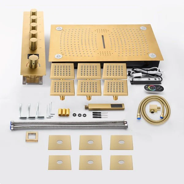 Cascada 16"x28" Matera Digital Rainfall music LED Shower System - Image 4