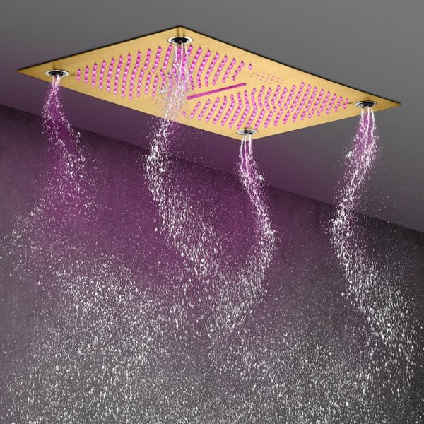 Cascada 16"x28" Matera Digital Rainfall music LED Shower System - Image 7
