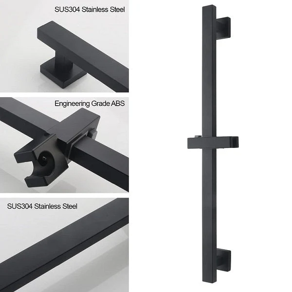 Cascada 26" Shower Sliding Bar with Adjustable Hand Shower Holder - Image 3