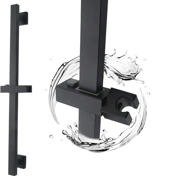 Cascada 26" Shower Sliding Bar with Adjustable Hand Shower Holder - Image 6