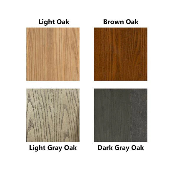 Cascada 30" Oak Bathroom Vanity with Carrara Marble Top - Image 7