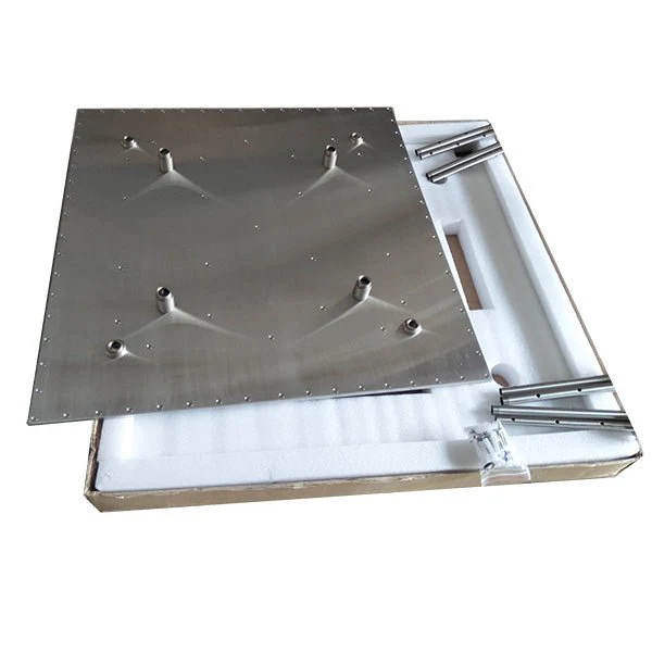 31" Stainless Steel Luxury Square LED Rain Bathroom Shower Head - Image 4