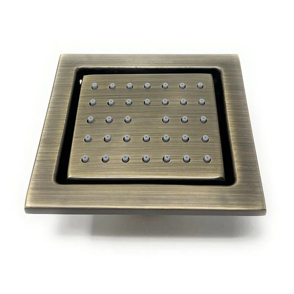 Cascada 4" Square (34-Nozzle) Body Spray Jet Shower - Image 11
