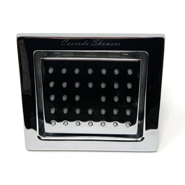 Cascada 4" Square (34-Nozzle) Body Spray Jet Shower - Image 17