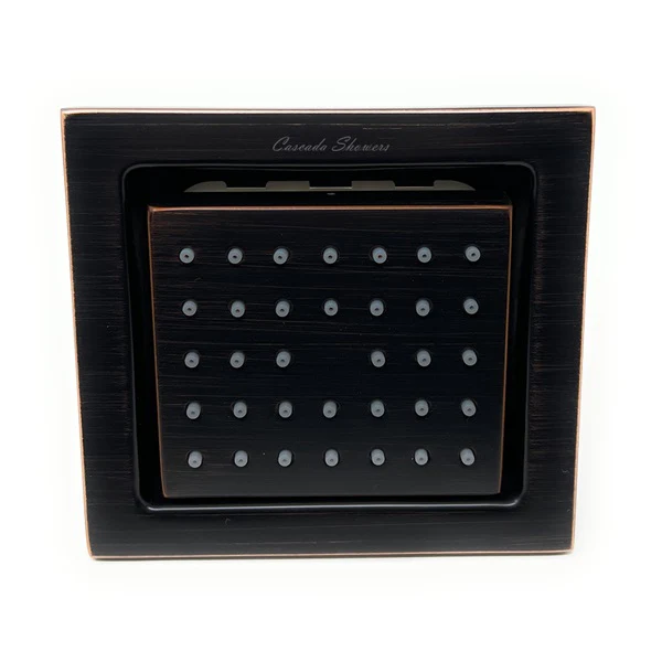 Cascada 4" Square (34-Nozzle) Body Spray Jet Shower - Image 26