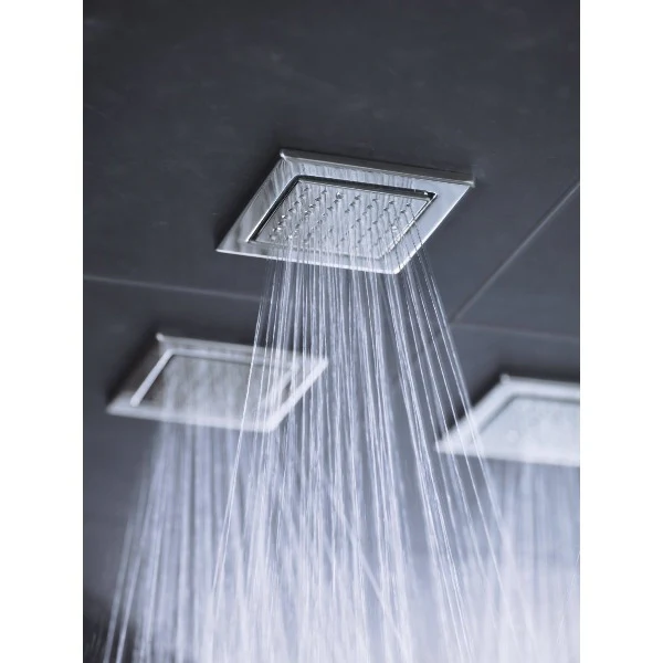 Cascada 4" Square (34-Nozzle) Body Spray Jet Shower - Image 6