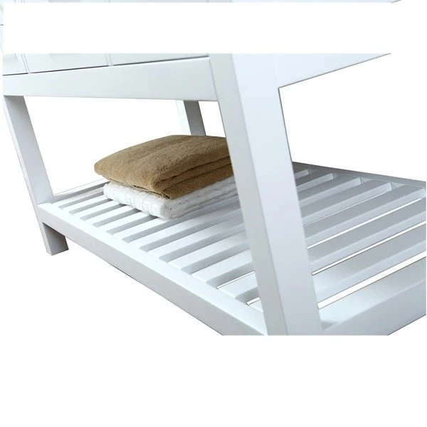 Cascada 48" Bathroom Console Vanity With Marble Top - Image 5