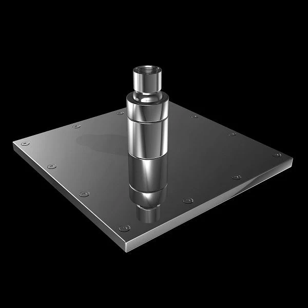8" Square Rainfall LED Shower Head - Image 6