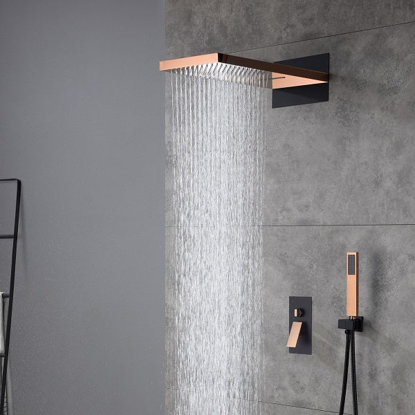Cascada Arezzo 9”x22” Contemporary shower system