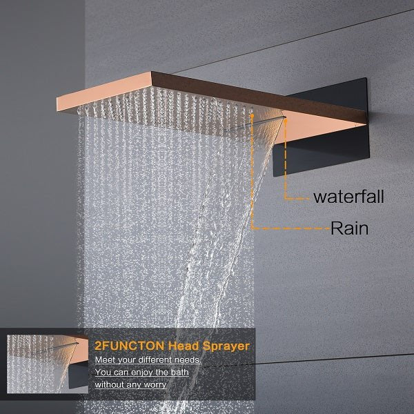 Cascada Arezzo 9”x22” Contemporary shower system - Image 7