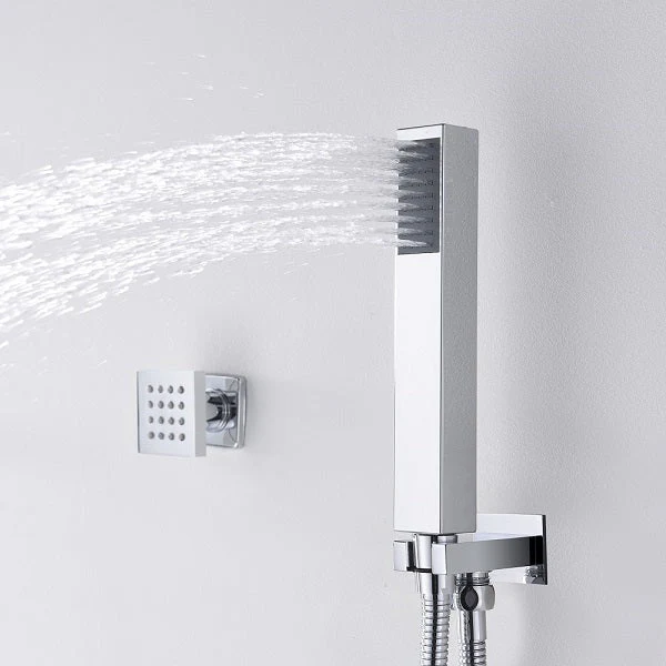 Cascada Annecy  12” Square Shower System - Polished Chrome - Image 4