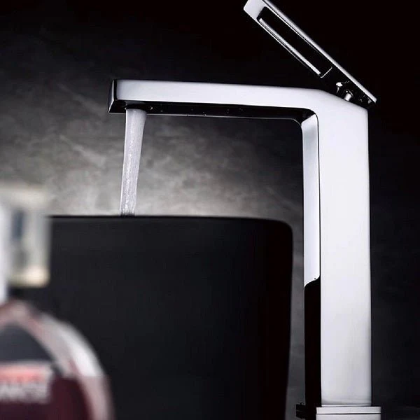 Cascada Aosta Single-Handle Vessel Faucet - Sleek Design in Polished Chrome Finish - Image 3