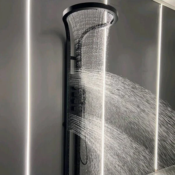 Cascada AquaTech Elite 80" Multifunction Circular Shower Panel System - Image 4